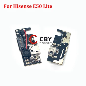 10 бр. за Hisense E50 Lite Infinity H60 Lite USB-такса за зареждане конектор за док-станция, гъвкав кабел и конектор за свързване към източник на захранване. Изображение