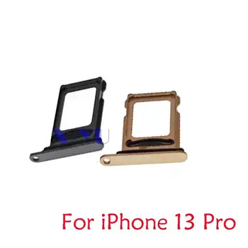 10 бр. За iPhone 13 Pro/13 Pro Max Тава за SIM-карти Слот за Притежателя Гнездо за адаптер за Резервни части Изображение