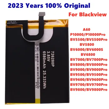 100% Оригинална Батерия за телефон Blackview BV5800 BV6000 BV6800 BV7000 BV8000 BV9000 BV9500 BV9600 BV9700 BV9800 P10000 Pro A60 Изображение