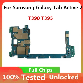 100% Разблокированная оригинална логическа такса за Samsung Galaxy Tab Active 2 T390 T395 дънна Платка с пълен набор от чипове на дънната Платка работи добре Изображение