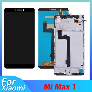 100% Тествани TFT LCD За Xiaomi Mi Max 1 LCD Сензорен дисплей, Дигитайзер, В Събирането, Резервни Части За Mi Max 1 Display Изображение