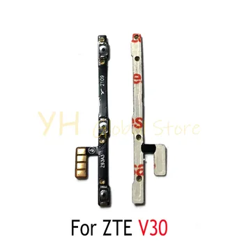 20 броя за ZTE Blade V40 V30 Vita Превключвател за включване изключване Страничен бутон за регулиране на силата на звука Гъвкав кабел Изображение