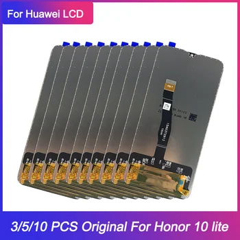 3/5/10 бр./лот Оригинален LCD дисплей За Huawei Honor 10 lite Дисплей Със Сензорен Екран Дигитайзер възли За Честта 10 lite LCD Изображение