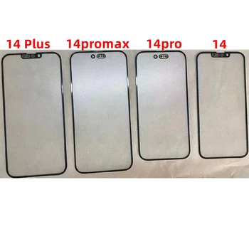 5ШТ 1:1 Оригиналното Качество на външно стъкло С Лепило ЗЗД за смяна на сензорен обектив iPhone 14 PLUS 13 12 11 pro max mini X XR XS MAX Изображение