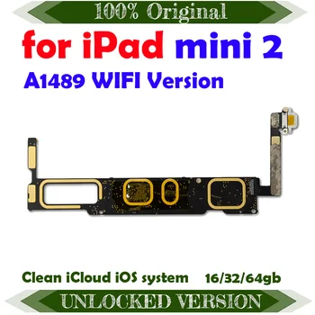A1489 A1490 или A1491 за Ipad mini 2 Смяна на дънната платка дънна платка с чипове 16/32/64g За логически платки Ipad mini2 Изображение