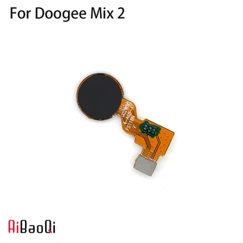 AiBaoQi Оригинален Нов Сензор За Пръстови Отпечатъци Doogee Mix 2 Бутон Home Подмяна На Flex Кабел За Мобилен Телефон Doogee Mix 2 Изображение