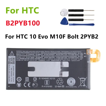 B2PYB100 Оригинални Сменяеми Батерия За HTC 10 evo M10f Болт 2PYB2 Вграден Висококачествен Батерия с Голям Капацитет 3200 mah най-Новите модели на Bateria