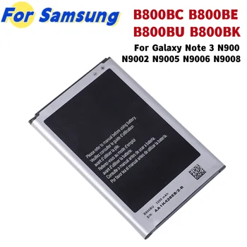 B800BE B800BC B800BU B800BK Батерия За Galaxy Note 3 N900 N9002 N9005 N9006 N9008 Свързан С Подмяна на Батерията Изображение