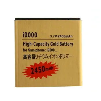 Ciszean 1x2450 ма EB575152VU Златен Батерия За Samsung Galaxy S i9000 i9003 i9001 i919 Epic 4G i9088 i909 T959 M110S на Батерията Изображение