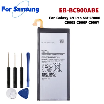 EB-BC900ABE Взаимозаменяеми Батерия За Samsung Galaxy C9 Pro SM-C9000 C9008 C900F C900Y Batteria de phone 4000 mah + Инструменти Изображение