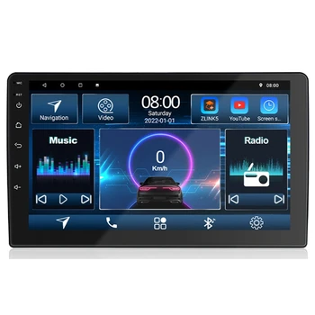 HD Автомобилен плейър T3L Пълнофункционален 9-инчов IPS Автомобилен GPS навигатор с DSP/ AM/AHD/Carplay Android Universal Изображение