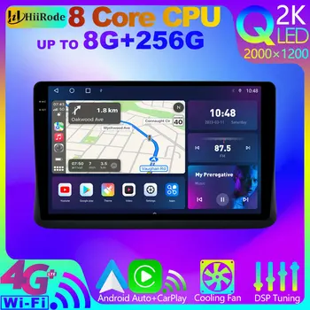 HiiRode QLED 2000*1200 8 Основната 8G + 256G Android 12 Автомагнитола За Toyota Noah Voxy 