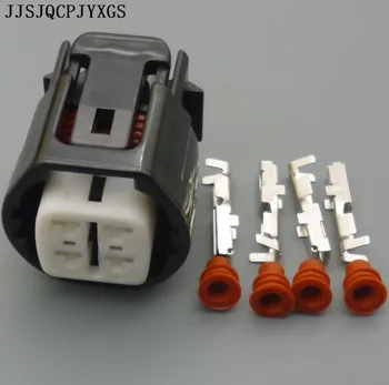 JJSJQCPJYXGS 4-Пинов Конектор за Ремонт на окабеляването на Регулатора генератор на променлив ток за за Honda Acura за TOYOTA Изображение