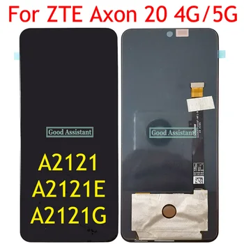 OLED 6,92 инча за ZTE Axon 20 4G 5G A2121 A2121E A2121G Смяна на сензорен дигитайзер LCD дисплея в събирането на Изображение