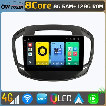 Owtosin QLED 1280*720 P 8 Core 8 + 128 Г Android 10 За Opel Insignia Buick Regal 2013-2017 Радио GPS 360 Панорамен WiFi Авто Стерео Изображение