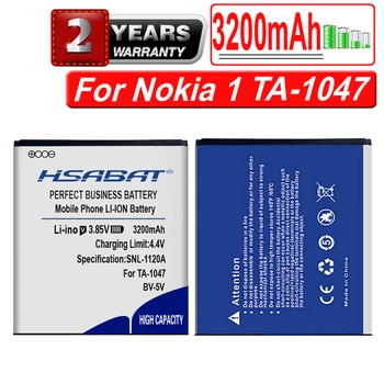 Батерия HSABAT 3200 ма BV-5V за Nokia 1 TA-1047 Изображение