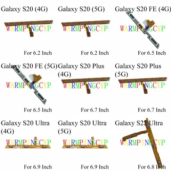 Бутон за регулиране на силата на звука на Хранене Гъвкав Кабел За SAMSUNG Galaxy S20 4G 5G FE Plus Ultra S22 SM-G980F SM-G980B SM-G981F SM-G981B SM-G981N Изображение