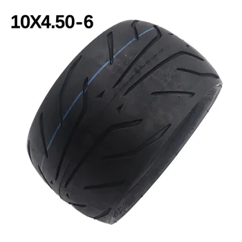 Вакуумната гума 10x4.50-6, 10-инчов безкамерни гуми за електрически скутери, части за пътно колела електрически мотор Изображение