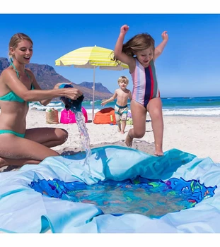 Вълшебен килим Океан, плажен мат, мат за пикник, водоустойчив, пескостойкая и влага плажната локва Изображение