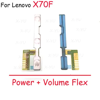 За Lenovo Tab3 10 Business TB3-X70F X70N X70L TB3-X709N X709F Превключвател за Включване-Изключване Страничен Бутон за Регулиране на силата на звука Гъвкав Кабел Изображение