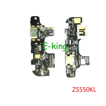 Зарядно устройство ще захранване на Такса с USB Порт За ASUS Zenfone 3 Deluxe 5,5 Z01FD ZS550KL Порт Usb Докинг станция За Зареждане и Гъвкав Кабел, резервни Части за Ремонт на Изображение