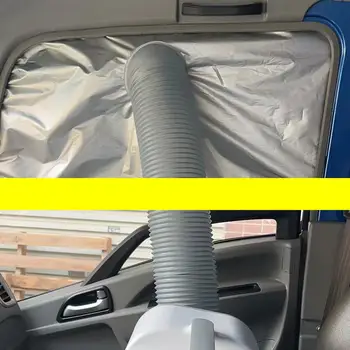 Маркуч климатик за кола, Тъканта, покриване на прозорци, Затеняющая капак за автомобили Изображение