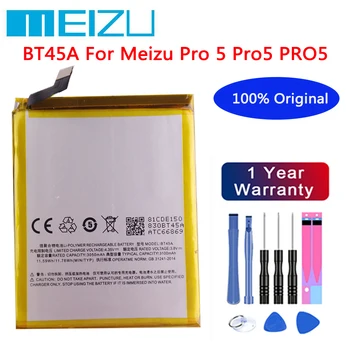 Нов 3100mAh BT45A Meizu 100% Оригинална Батерия За Meizu Pro 5 Pro5 висок Клас Батерия За Телефона Bateria 