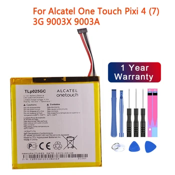 Нова Висококачествена Батерия TLP025GC капацитет 2580 ма за Alcatel One Touch Pixi 4 (7) 3G 9003X 9003A Smart Cell phone Battery Батерии Изображение