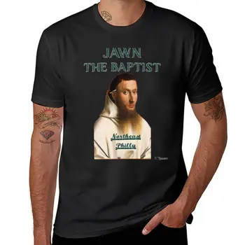 Нова дизайнерска тениска Northeast Филаделфия монк Jawn the baptist, естетична облекло, тениски, мъжки дрехи Изображение