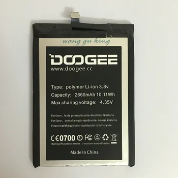 Нова Смяна на батерията Doogee F5 Оригинални резервни Части за Смартфони с капацитет от 2660 ма резервна батерия за смартфон Doogee F5 Изображение