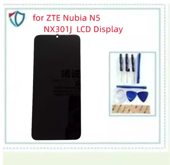 Оригиналът е за ZTE Nubia N5 NX301J LCD дисплей със сензорен панел и цифров преобразувател на екрана в събирането на Изображение