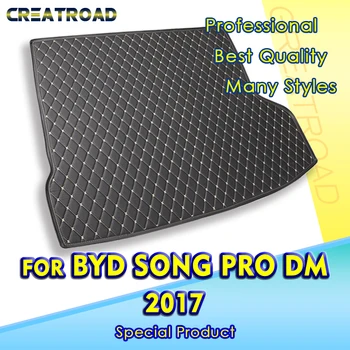 Подложка в багажника на колата, за да BYD Song Pro DM 2017 Потребителски автомобилни аксесоари, Украса на интериор на автомобил Изображение