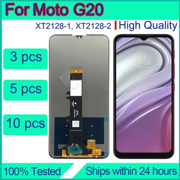 Продажба на едро За Motorola Moto G20 Подмяна на Екрана XT2128-1 XT2128-2 БР Ремонт Сензорен дисплей Pantalla LCD Reparatur В събирането на Изображение