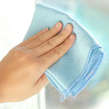 Суха кърпа за почистване, Поглъщащ кухненски кърпи от микрофибър, Быстросохнущее кърпа за миене на съдове Изображение