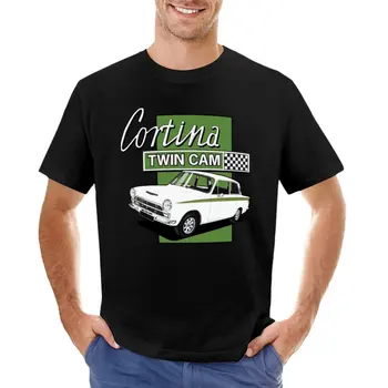 Тениска Lotus Cortina MK1, спортни ризи, мъжки t-shirt Изображение