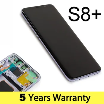 Цена на едро LCD дисплей за Samsung S8 Plus Display Premium G955F с рамным сензорен дисплей за Samsung S8 Plus Screen Pantalla Изображение