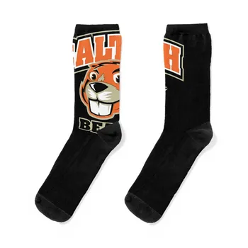Чорапи Caltech Beavers, мъжки памучни зимни чорапи с високо качество, мъжки и женски Изображение