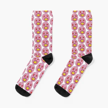 Чорапи cherry bomb, модни чорапи, мъжки Модни чорапи за мъже, комплект Изображение