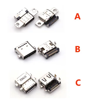 1 бр. кабел за зареждане Порт USB Докинг Станция За Зареждане Dc Тип Конектор C За Lenovo ThinkPad R14 L15 L14 E14 E15 L15DC Gen2 7000-13 13IKB Изображение