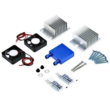 1 комплект Мини-климатика САМ Kit, Термоелектрически охладител Пелтие, система за охлаждане + Вентилатор за домашно инструмент Изображение