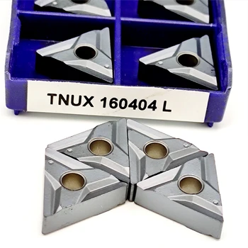 10 БР TNUX 160404L Детайли на струг с ЦПУ за обработка на метал Бележка fresa много издръжлив Твърдосплавен струг инструмент TNUX 160404L Изображение