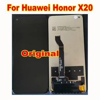 100% Оригинален работен LCD сензорен дисплей и цифров преобразувател в събирането За подмяна на телефон Huawei Honor X20 Pantalla Изображение