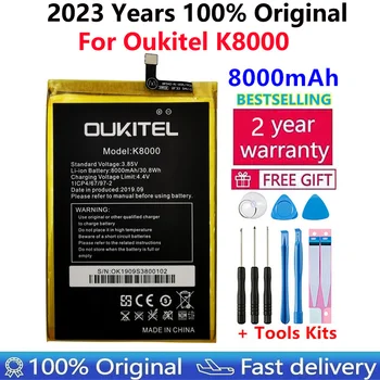 100% Оригинална батерия с Капацитет от 8000 ма за мобилен телефон Oukitel K8000 Bateria