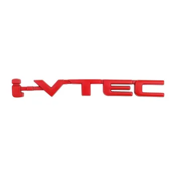 3D Лого VTEC Метална Емблема на Иконата на Етикети Автомобили Стикер за Honda City cb400 i-VTEC vfr800 cb750 Civic Accord Odyssey Spirior CRV Suv Изображение