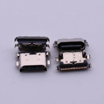 50шт Micro USB 16pin mini type C Конектор за зарядното на порта за Samsung Galaxy A30 A305F A50 A505F A70 A20 A40 Ремонт Изображение