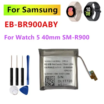 EB-BR900ABY 276 ма Нова Батерия За Samsung Watch 5 40 мм SM-R900 Смарт Часовник Батерии + Безплатни Инструменти Изображение