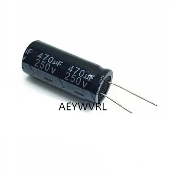 Алуминиеви електролитни кондензатори 250V470UF 470 UF 250V 18 * 40 мм Изображение