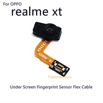 Гъвкав кабел сензор за пръстови отпечатъци по екрана, за OPPO realme xt с докосване сензор за пръстови отпечатъци под бутона Home Изображение