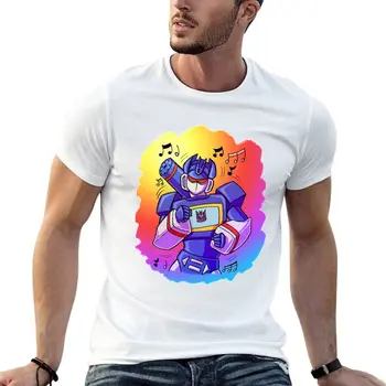 Нови тениски Boogeying Soundwave, тениски с графичен дизайн тениски на новия брой, мъжки ризи с аниме. Изображение