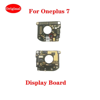 Оригиналът е за Oneplus 7 Микрофон сензора LCD дисплей антена Конектор гнездо заплата Резервни части flex кабел Изображение